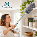 Marivelley™ ReachCloud Extendable Duster – Flexible Long-Reach Microfiber Dusting Wand for Ceilings, Fans, Furniture & Hard-to-Reach Spaces