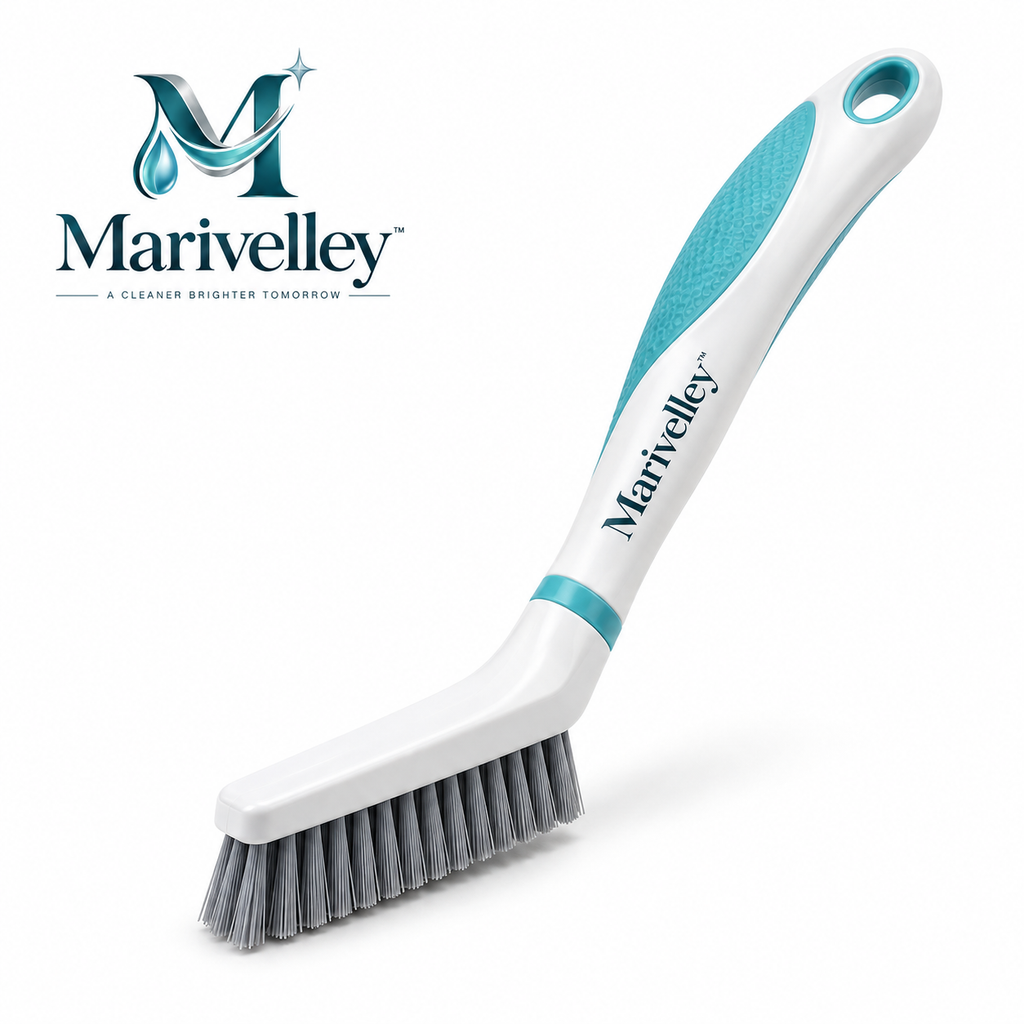 Marivelley™ Precision Grout Cleaning Brush – Narrow Tile Joint Scrubber for Bathrooms, Kitchens & Hard-to-Reach Lines